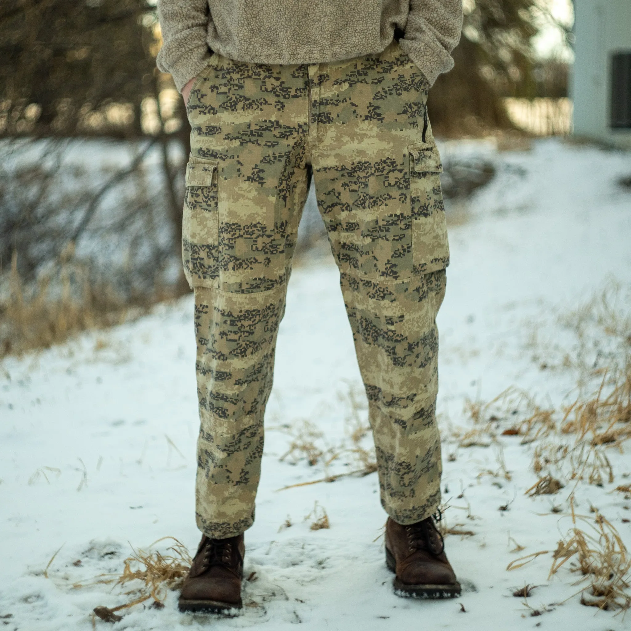Austrian Tarndruck Neu Beige Field Pants