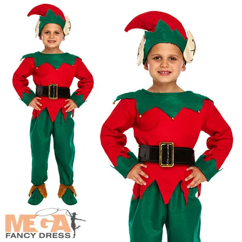 Children's Elf Santa's Little Helper Costume
