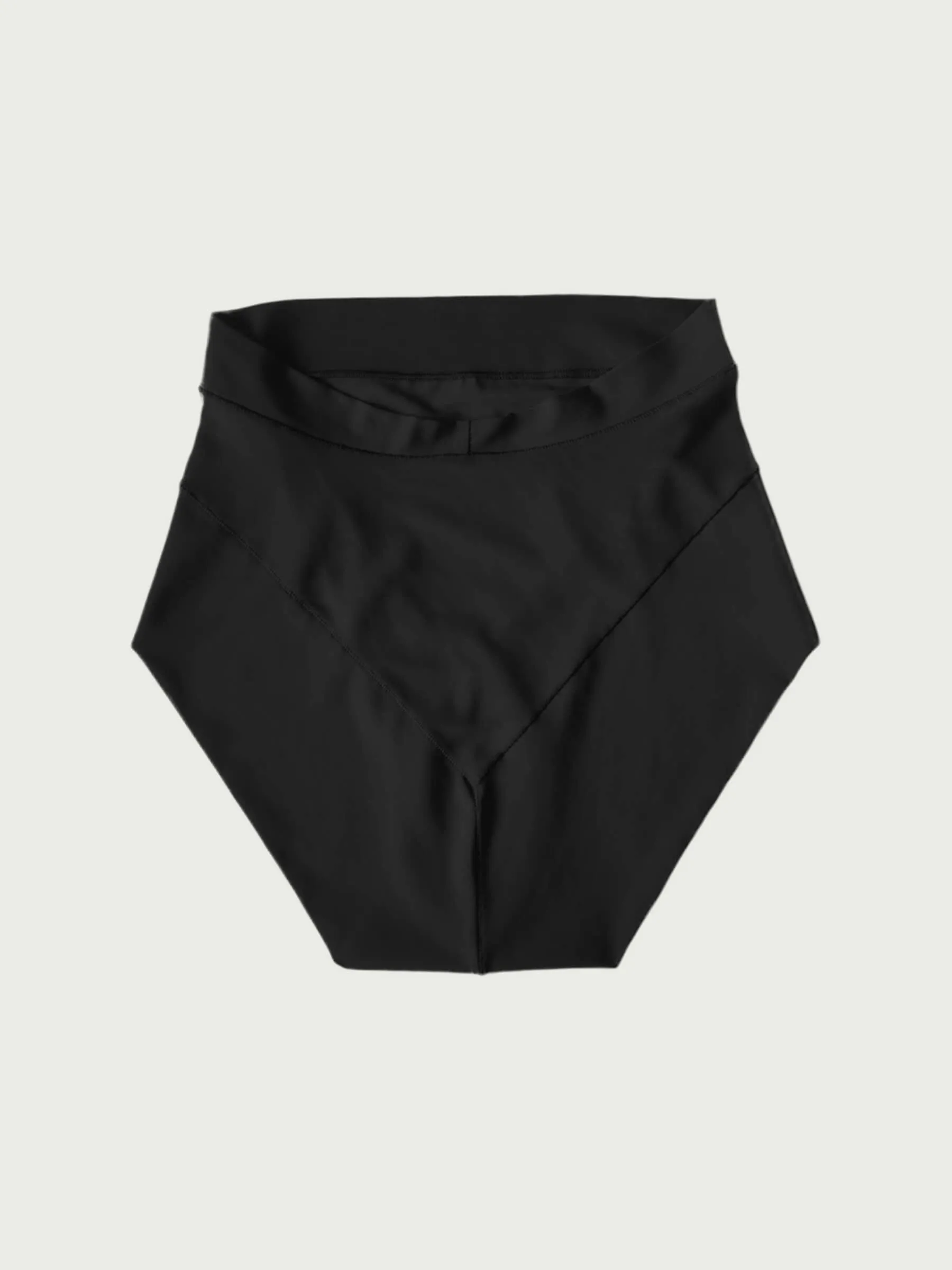 Crystal Cut Mesh Brief in Black