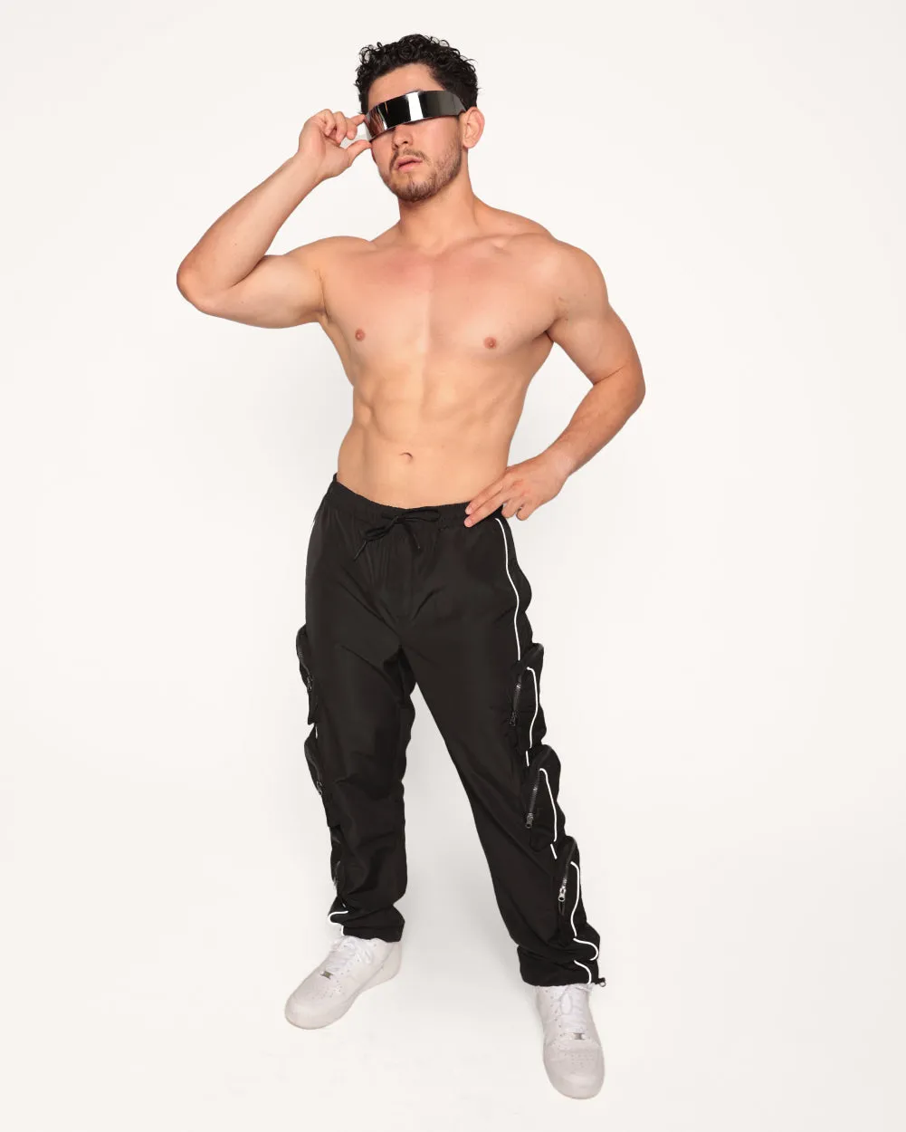 Daredevil Men's Reflective Cargo Pants