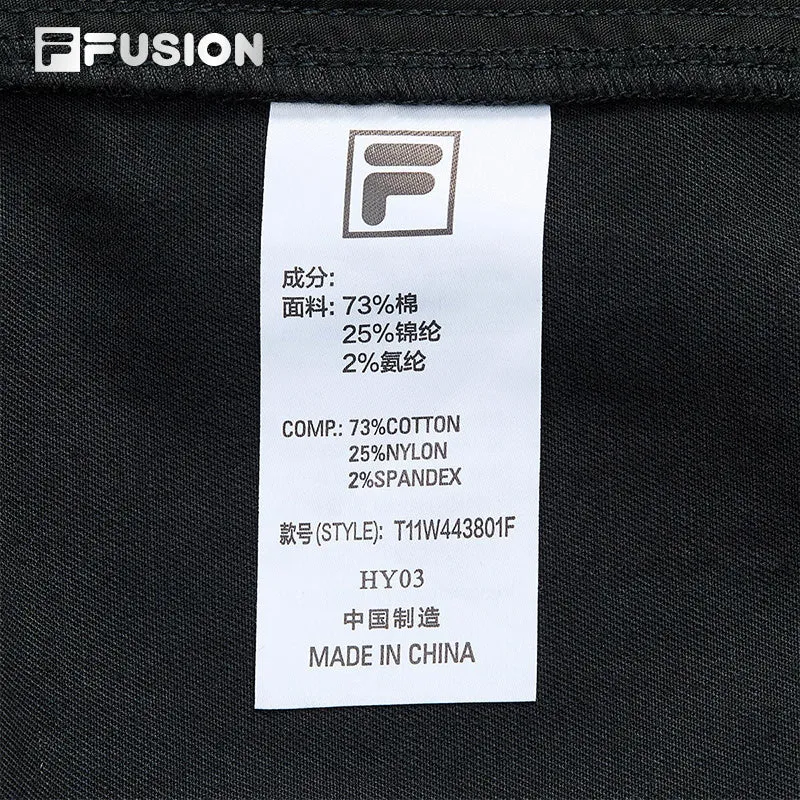 FILA FUSION INLINE WORKWEAR SKATE URBAN EDGE Women Woven Pants (Black)