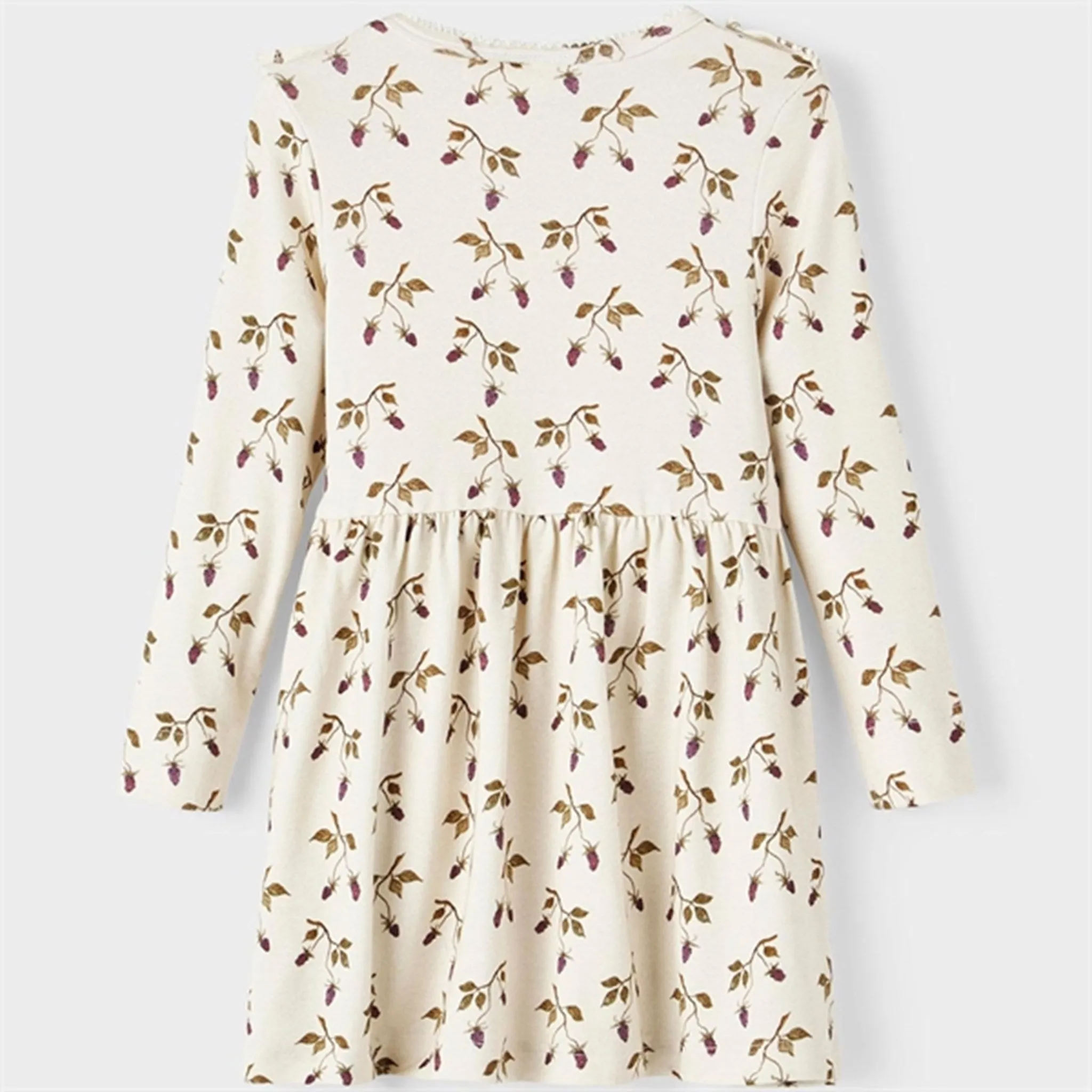 Lil'Atelier Turtledove/Berry Gaya Dress
