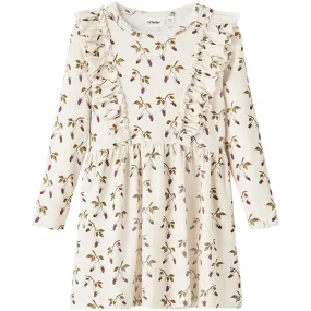 Lil'Atelier Turtledove/Berry Gaya Dress