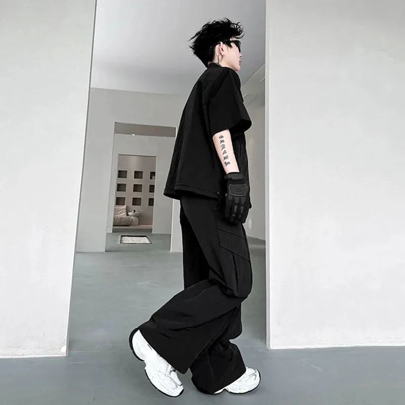 Men's Streetwear Cargo 2-Piece Set