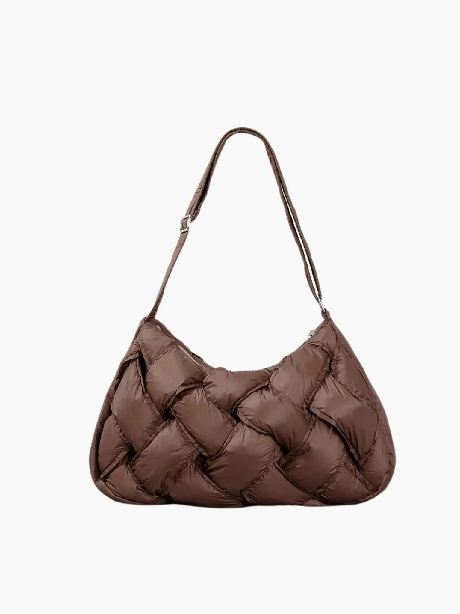 Olivia | Quilted Shoulder Bag with Modern Woven Design