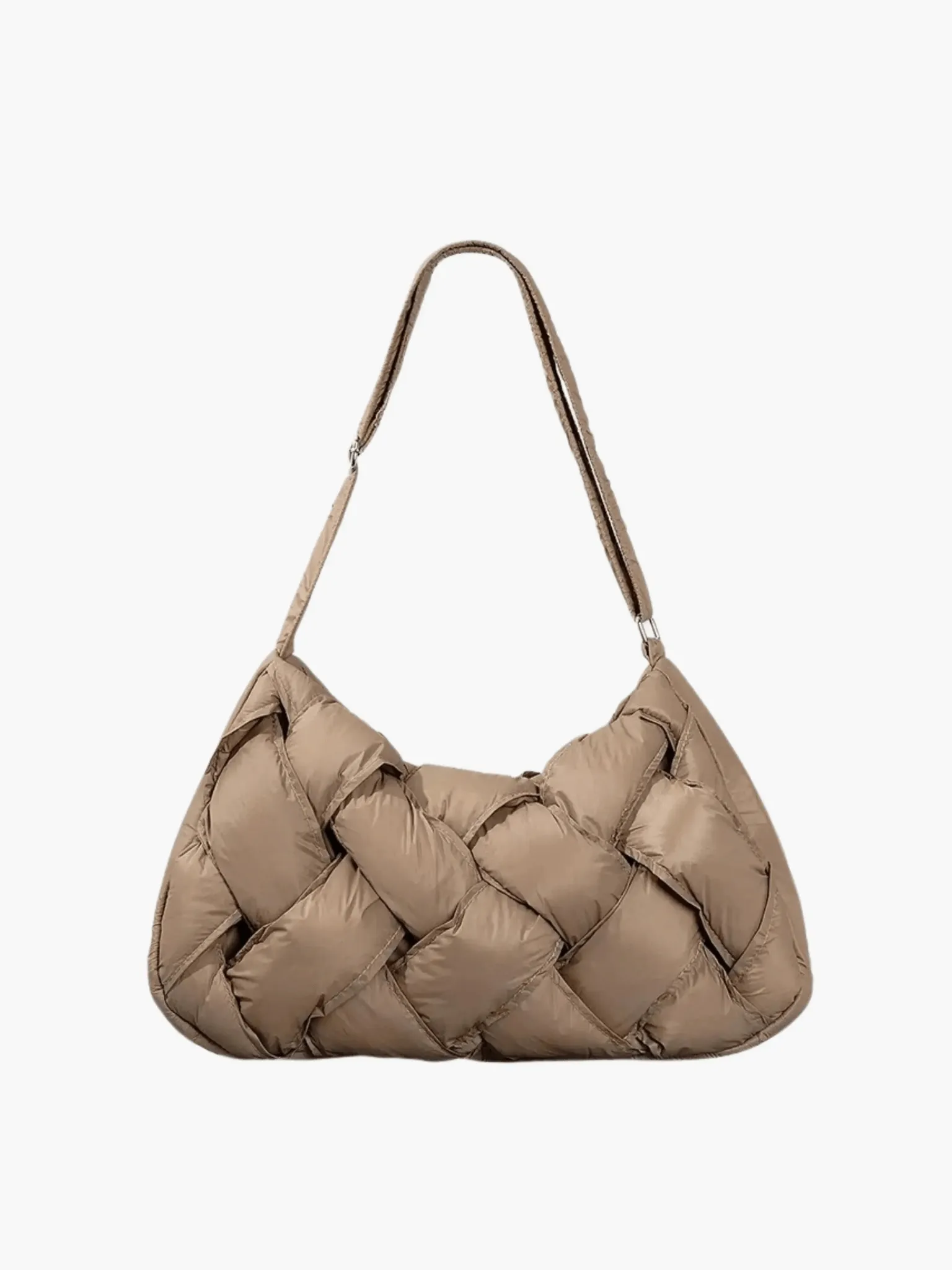 Olivia | Quilted Shoulder Bag with Modern Woven Design
