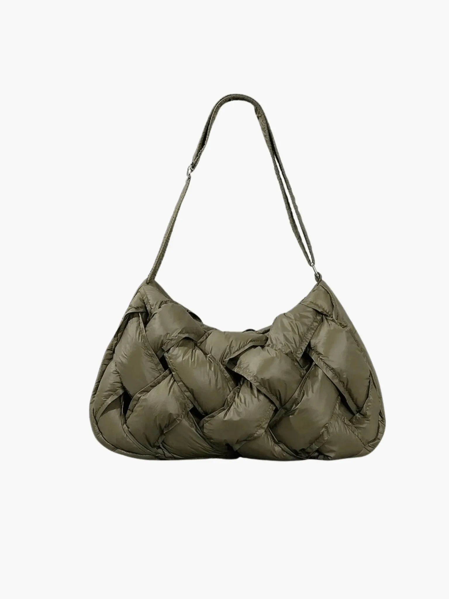 Olivia | Quilted Shoulder Bag with Modern Woven Design