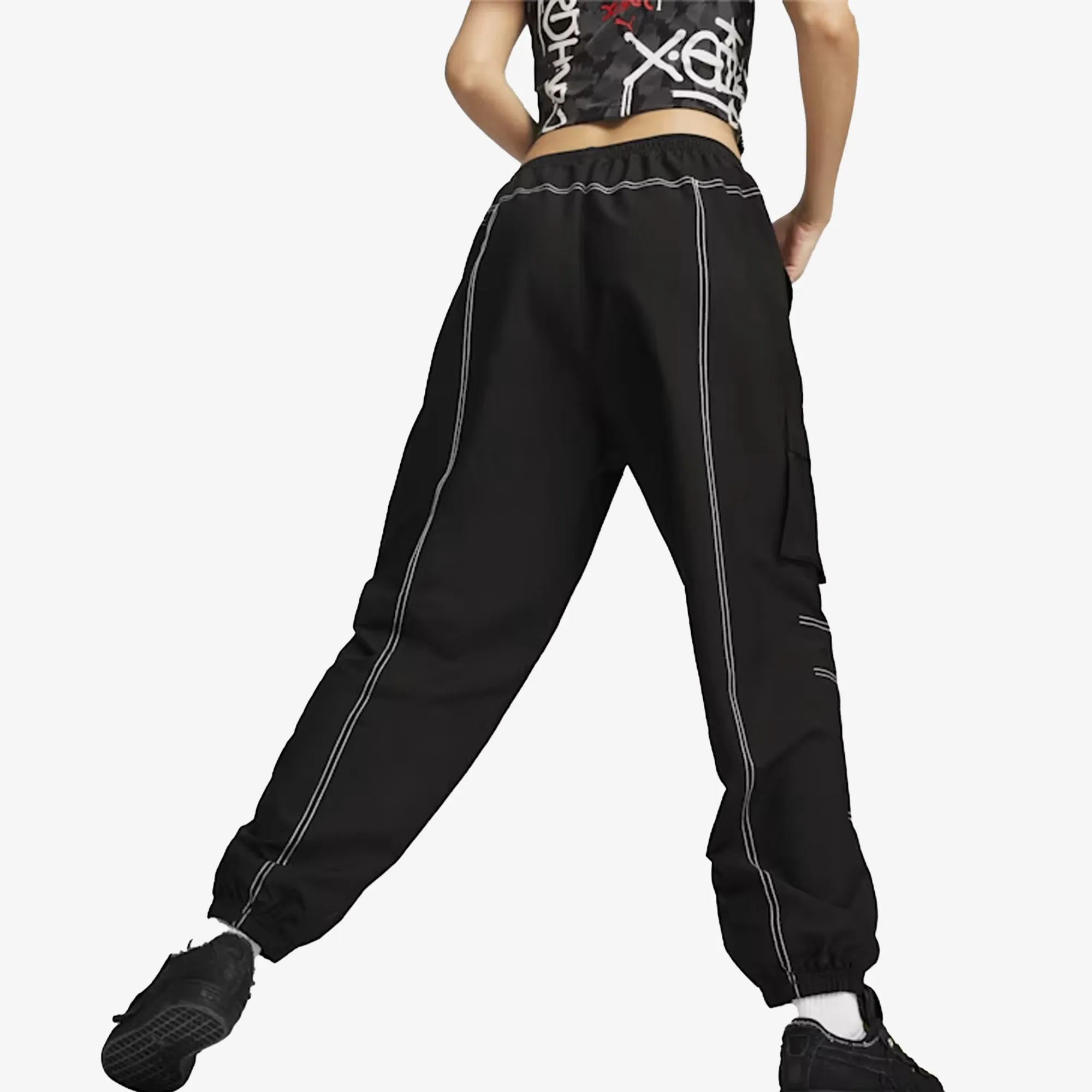 Puma | WMN'S X-GIRL CARGO PANT  { BLACK
