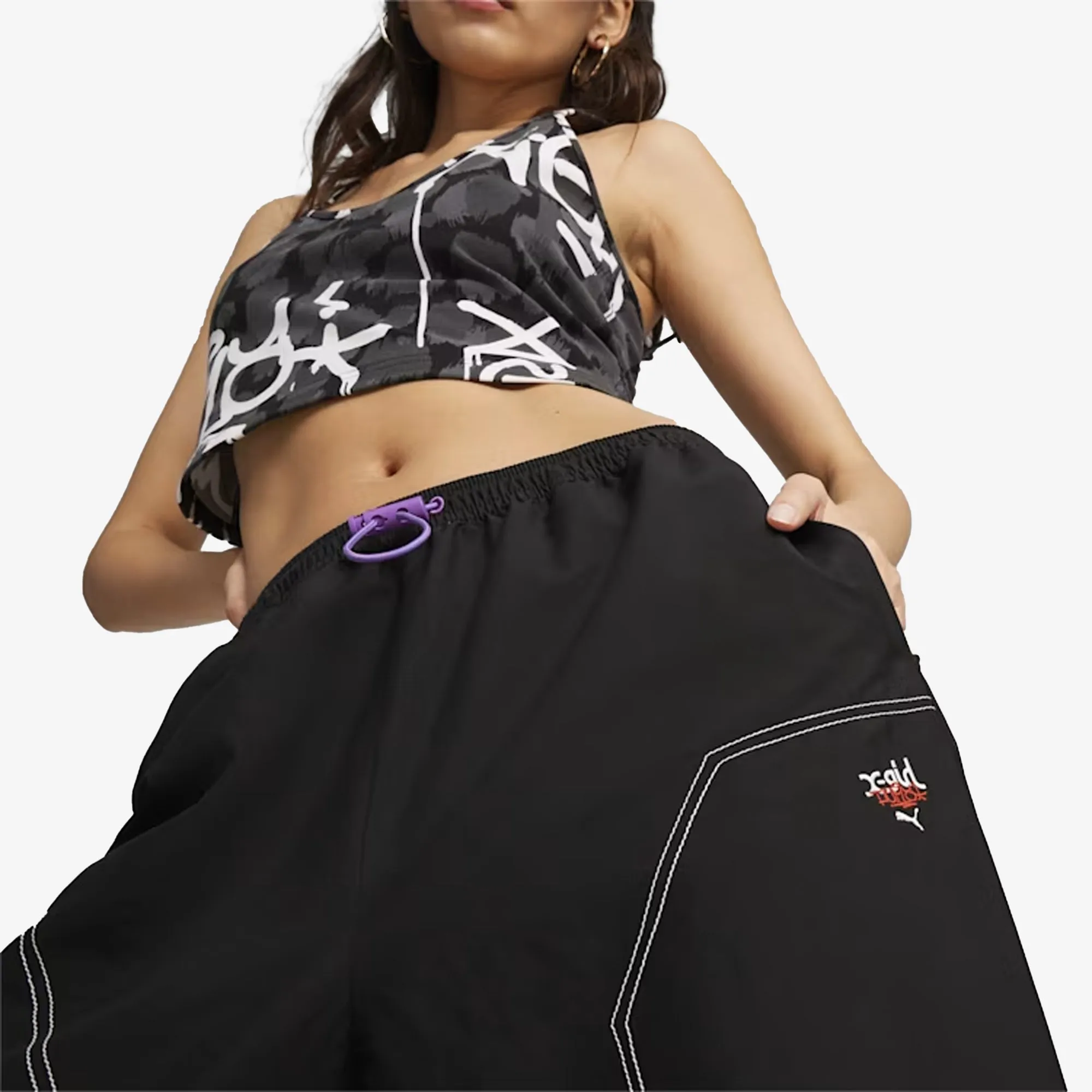 Puma | WMN'S X-GIRL CARGO PANT  { BLACK
